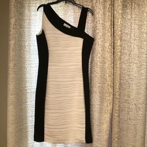 Calvin Klein black and white dress 👗